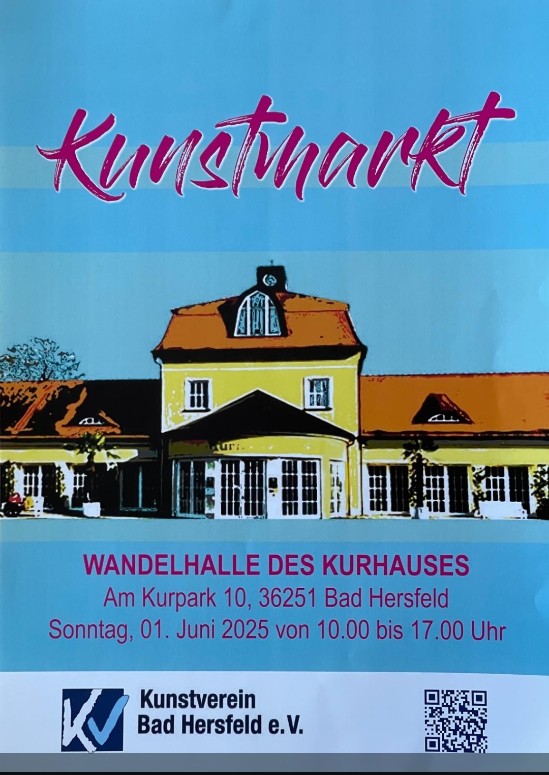 Kunstmarkt in der Wandelhalle Bad Hersfeld